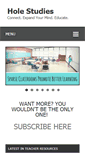 Mobile Screenshot of holestudies.com